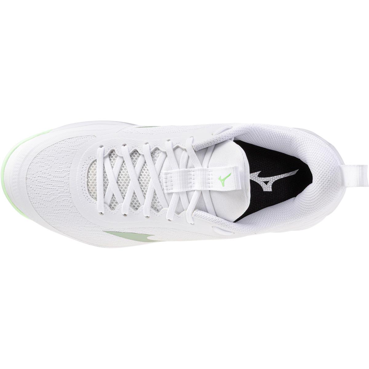 Mizuno Wave Luminous Pro Håndboldsko Dame White/Aqua Gray/Ambrosia