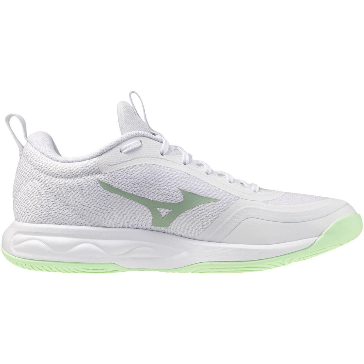 Mizuno Wave Luminous Pro Håndboldsko Dame White/Aqua Gray/Ambrosia