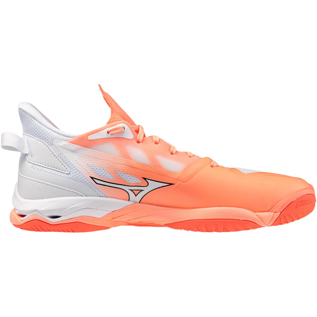Mizuno Wave Mirage 5 Håndballsko Herre Flamingo Coral/White
