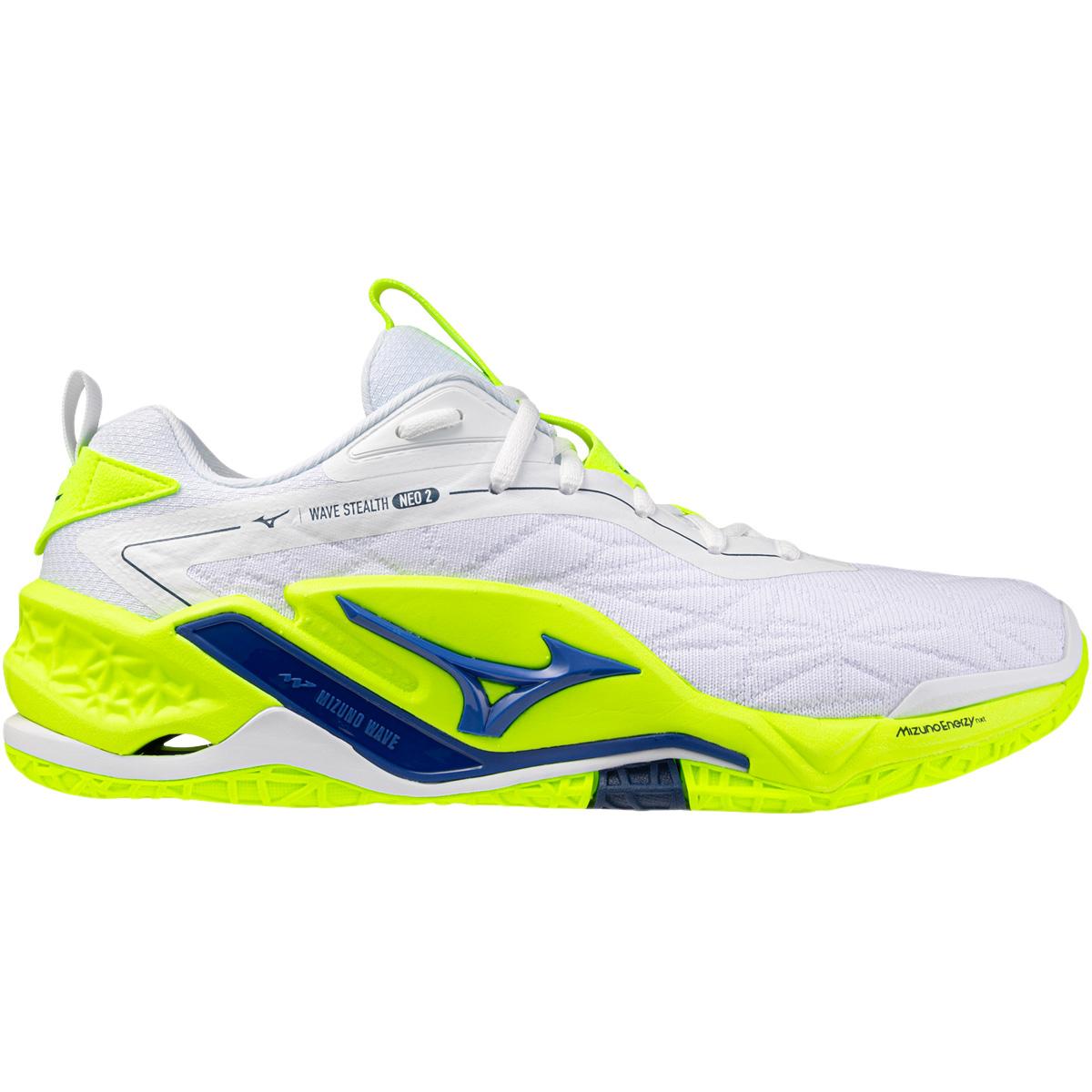 Mizuno Wave Stealth Neo 2 Håndballsko Herre White/Lime Green