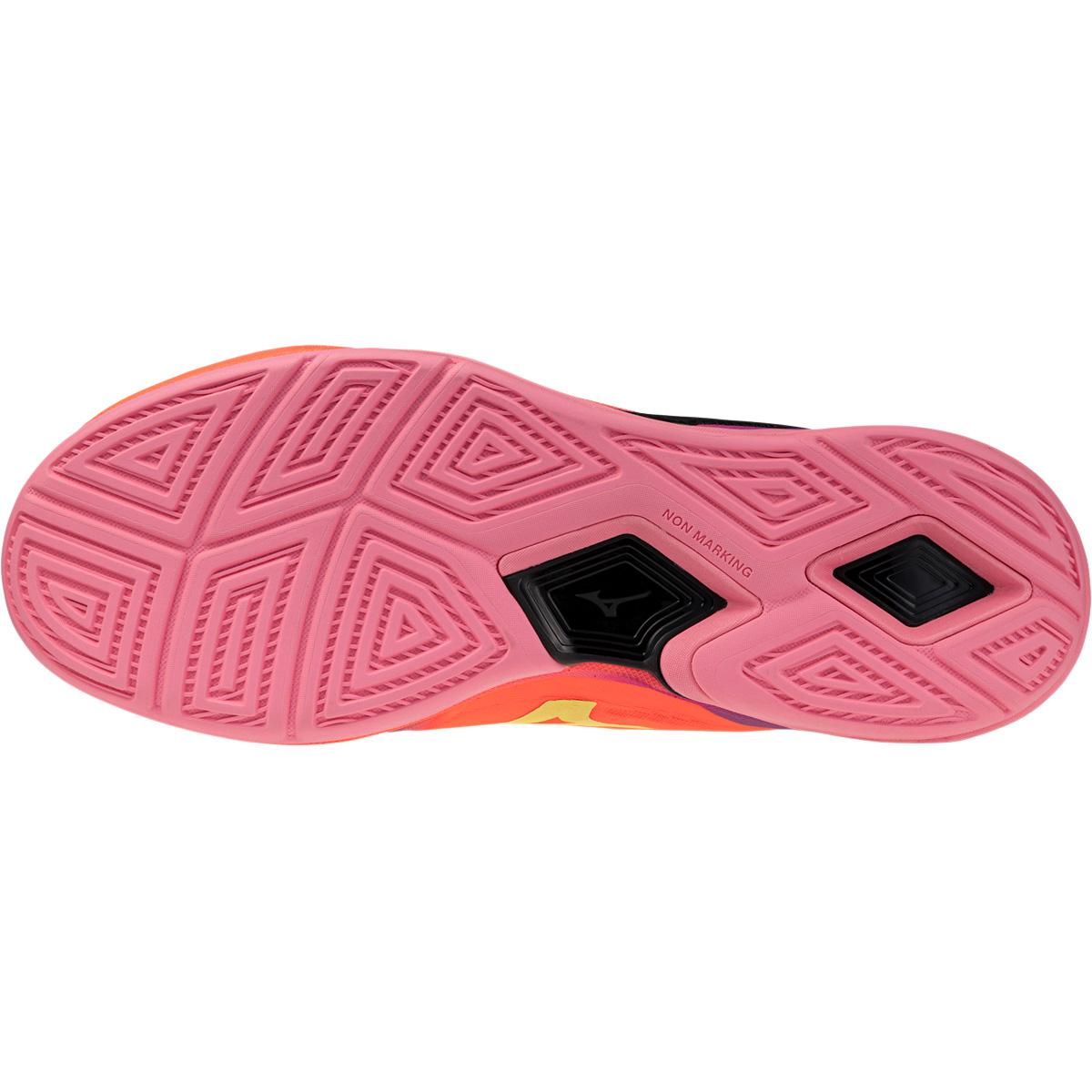 Mizuno Wave Stealth Elite Håndboldsko Lava Orange/Yellow Jasper