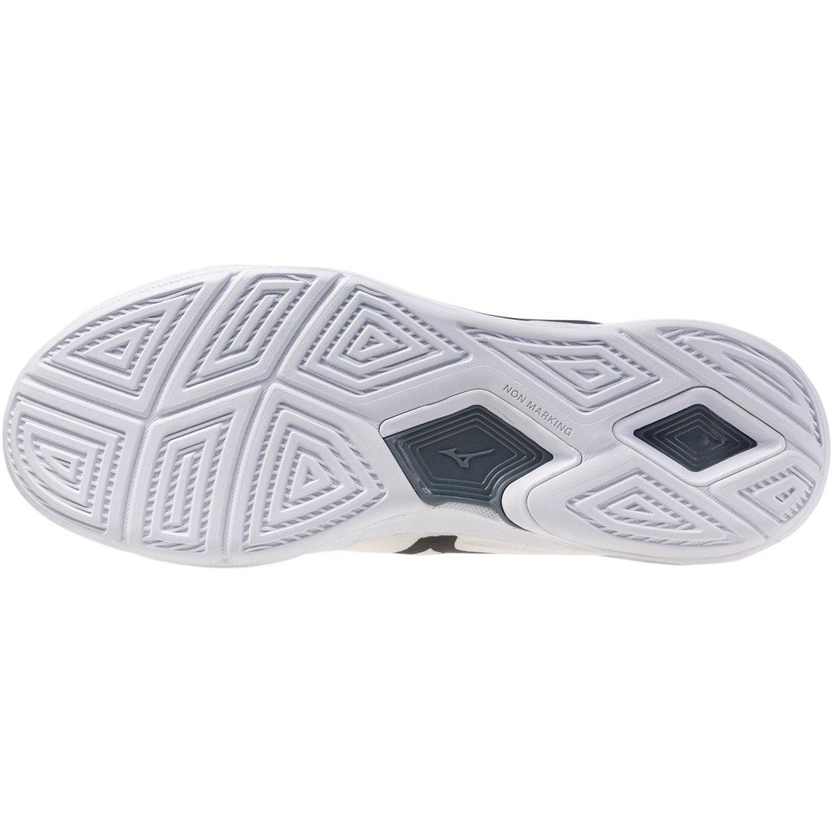 Mizuno Wave Stealth Elite Håndboldsko White/Metallic Gray