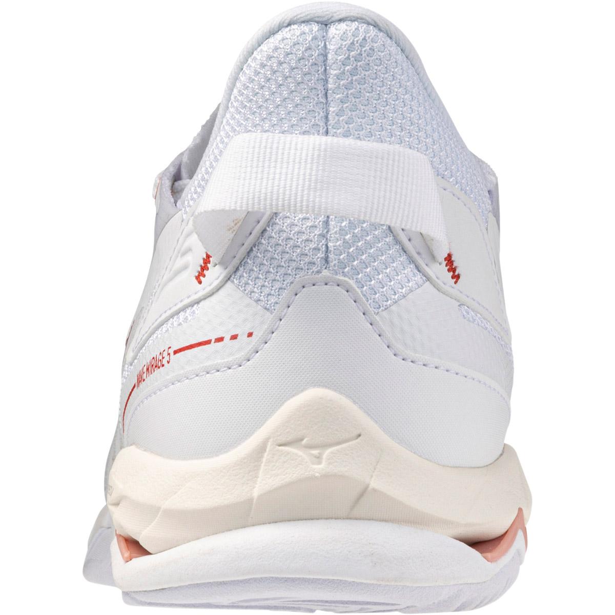 Mizuno Wave Mirage 5 Håndboldsko Dame White/Red