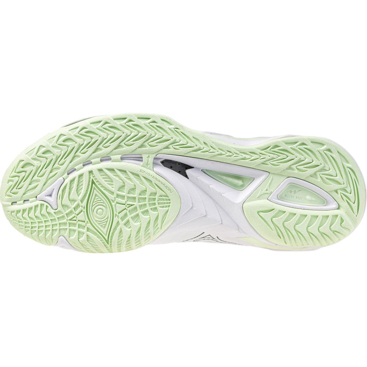 Mizuno Wave Mirage 5 Håndboldsko Dame White/Balsam Green