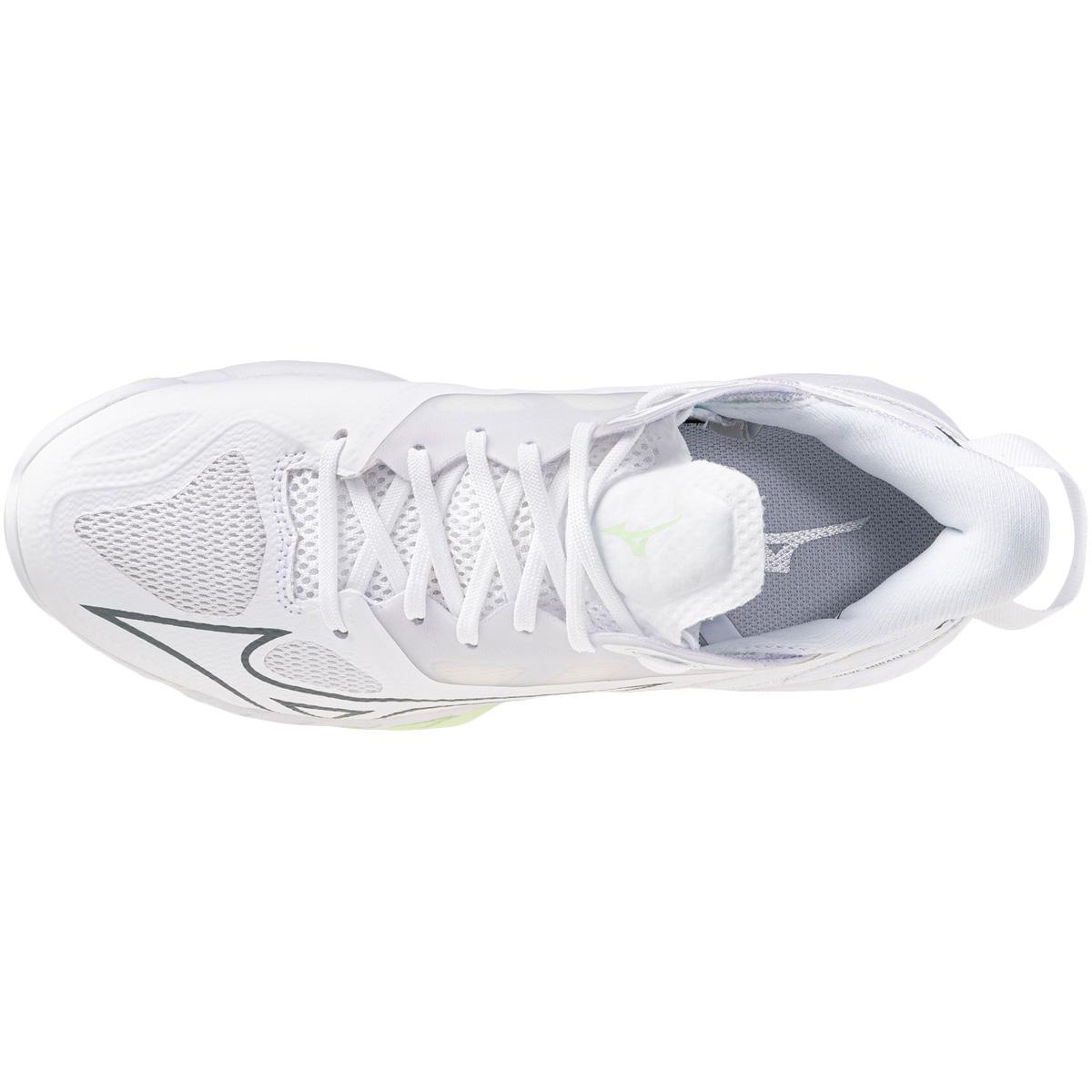 Mizuno Wave Mirage 5 Håndboldsko Dame White/Balsam Green