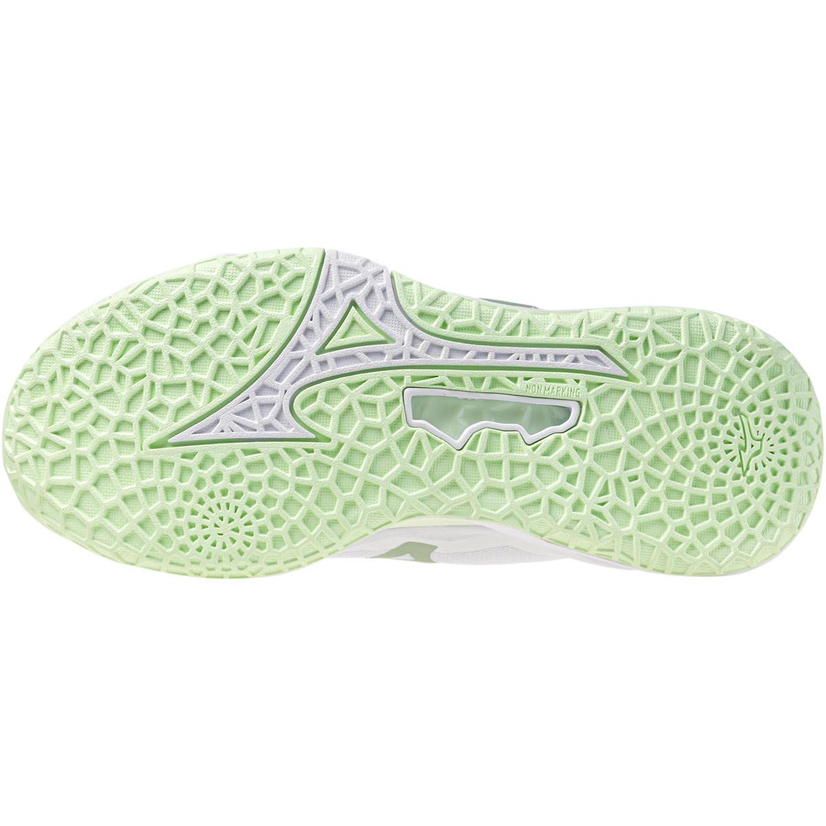 Mizuno Wave Stealth Neo 2.1 Håndboldsko Dame White/Aqua Gray