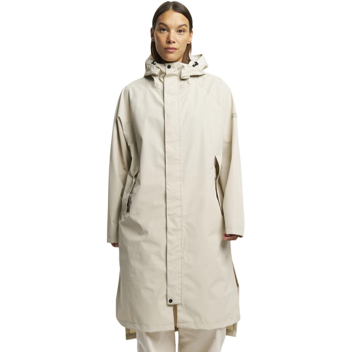 Tenson Drizzle Parka Regnjakke Unisex Light Beige