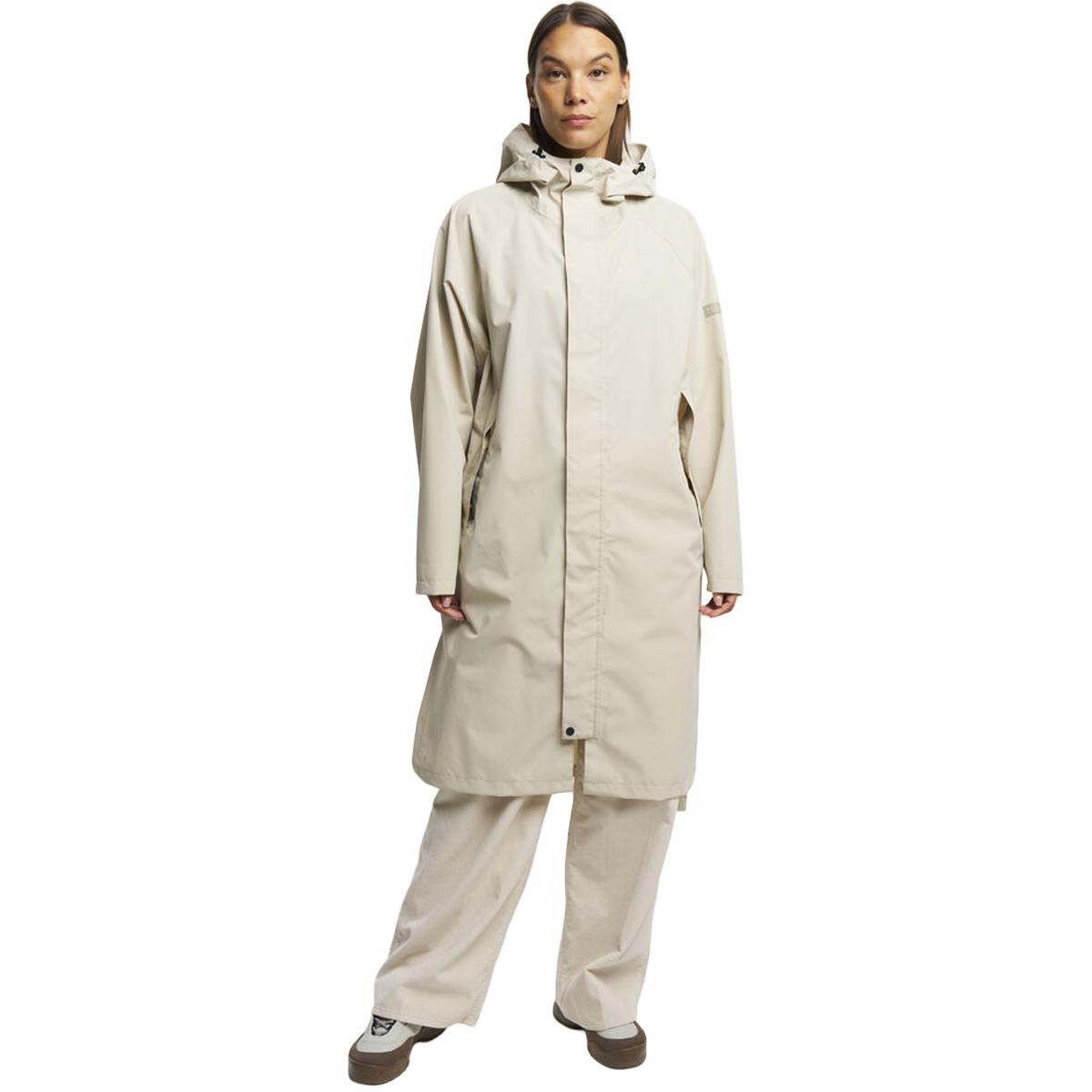 Tenson Drizzle Parka Regnjakke Unisex Light Beige