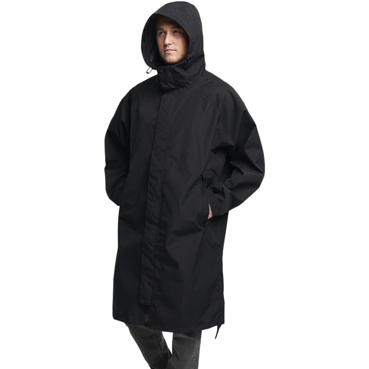 Tenson Drizzle Parka Regnjakke Unisex Black