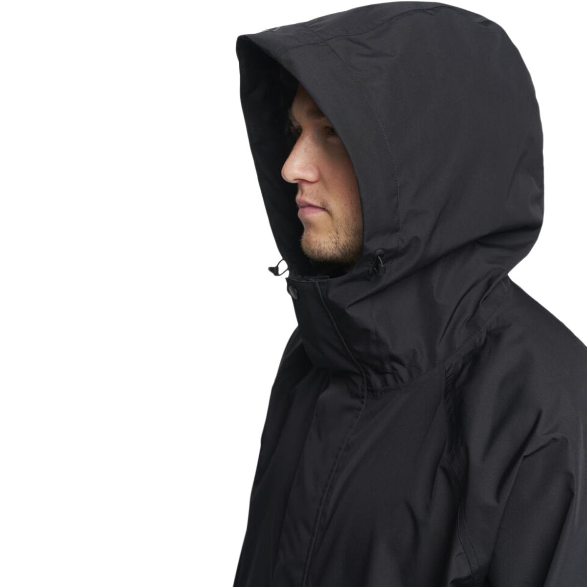Tenson Drizzle Parka Regnjakke Unisex Black