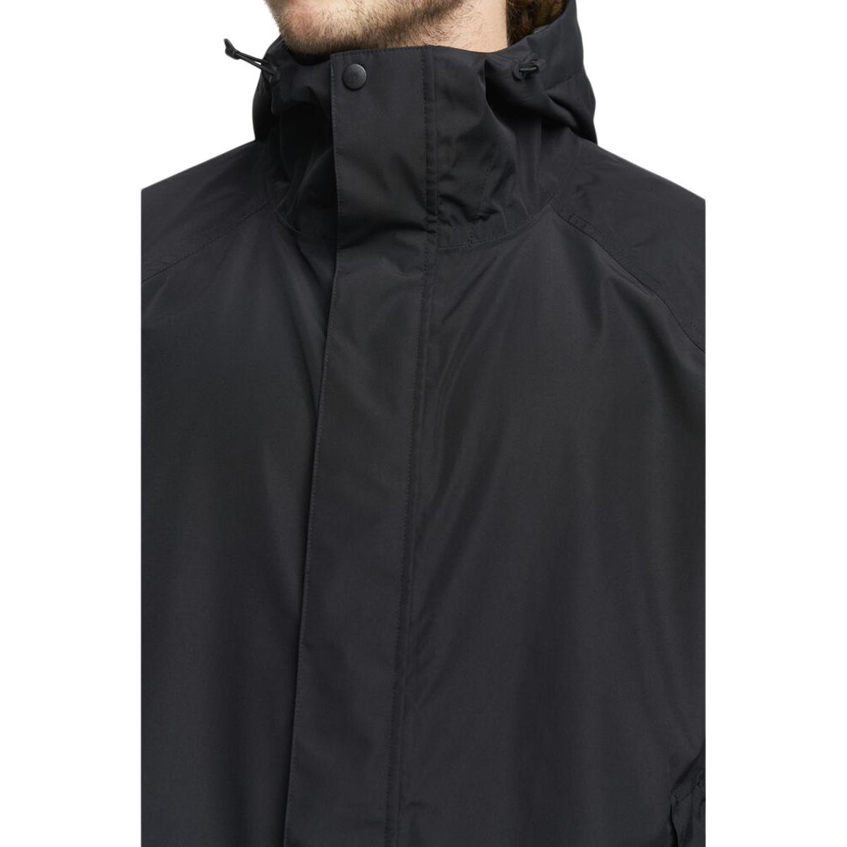 Tenson Drizzle Parka Regnjakke Unisex Black