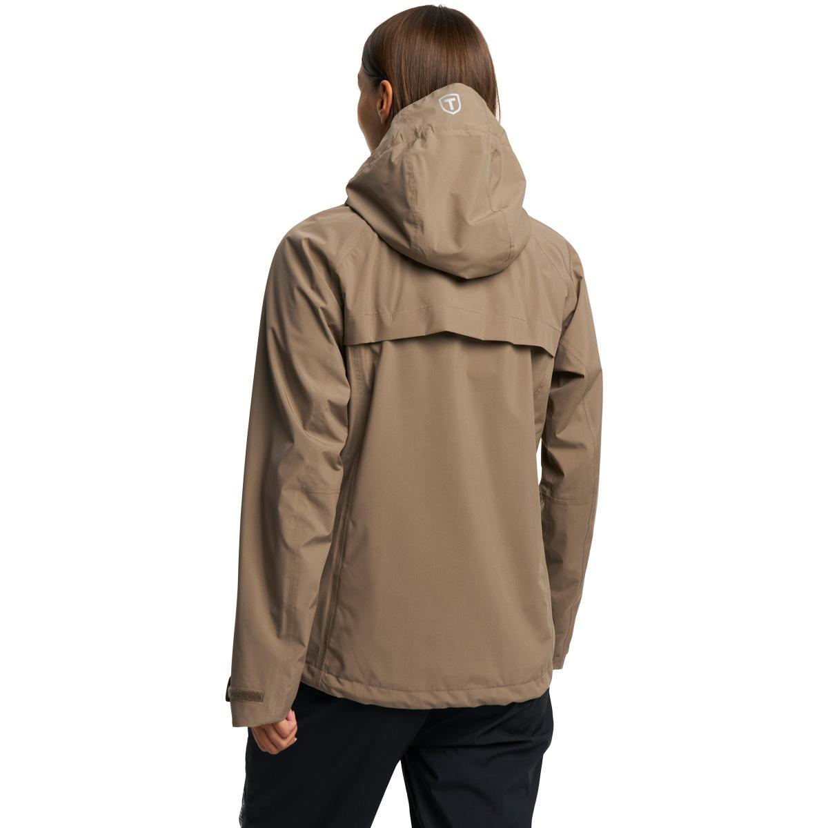 Tenson Biscaya Storm Regnjakke Dame Brown