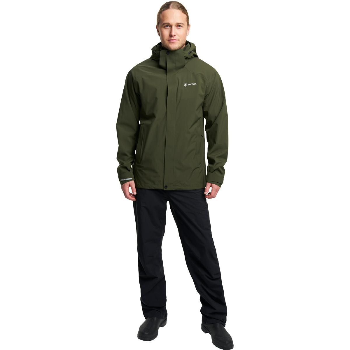 Tenson Biscaya Storm Regnjakke Herre Green