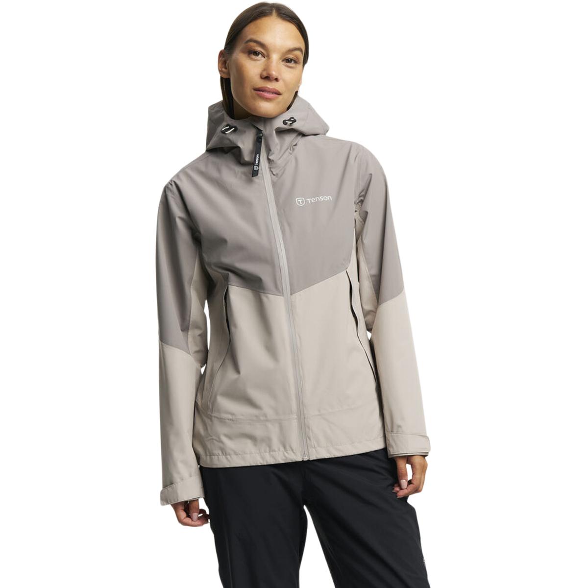 Tenson Winga Yoke Regnjakke Dame Taupe