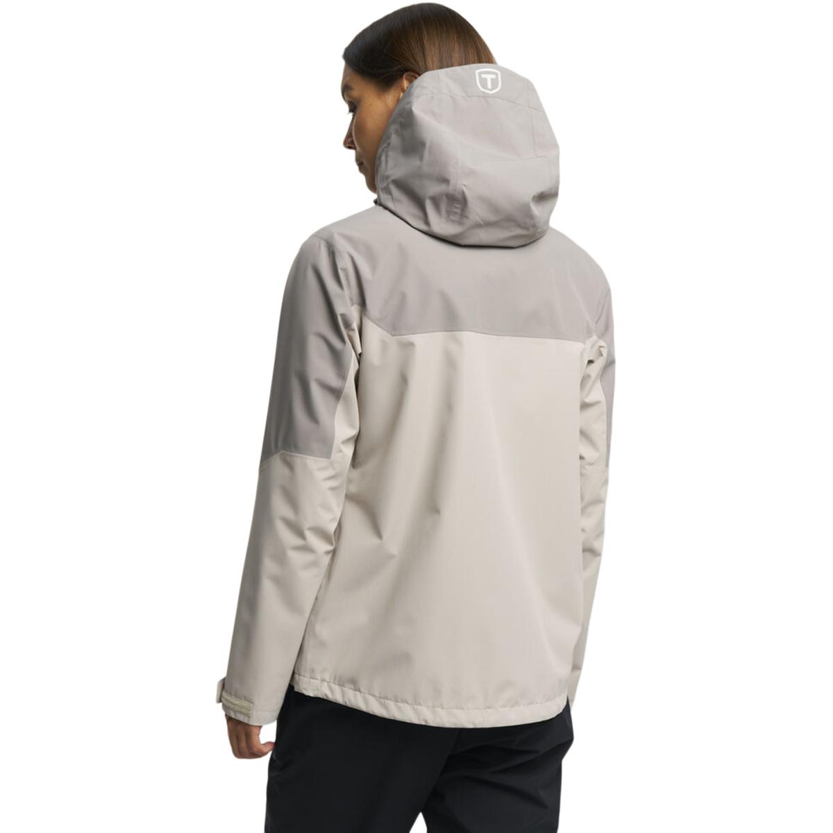Tenson Winga Yoke Regnjakke Dame Taupe