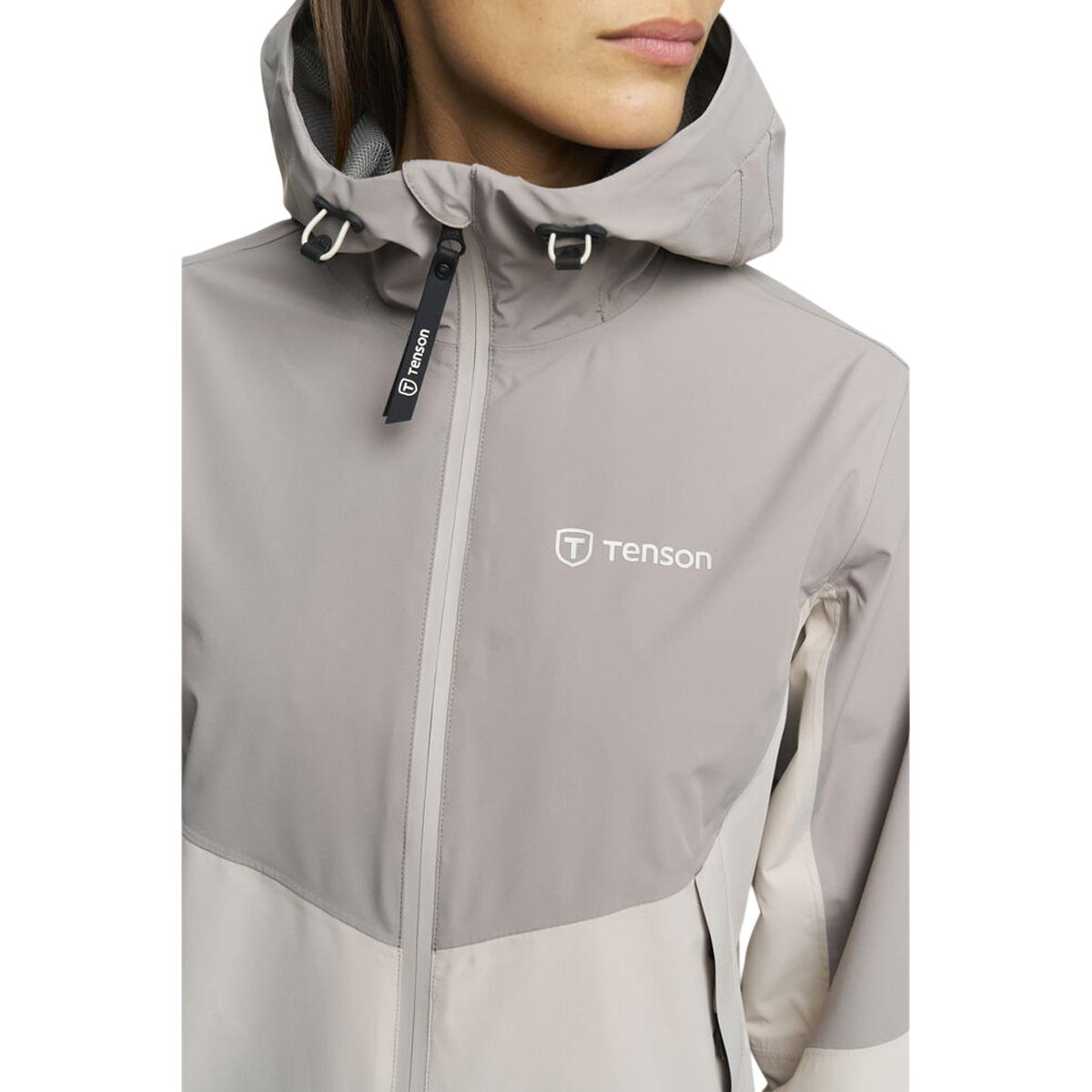 Tenson Winga Yoke Regnjakke Dame Taupe