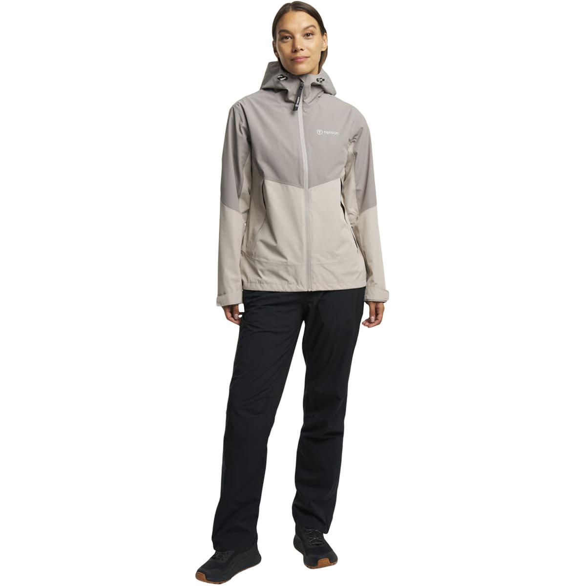 Tenson Winga Yoke Regnjakke Dame Taupe