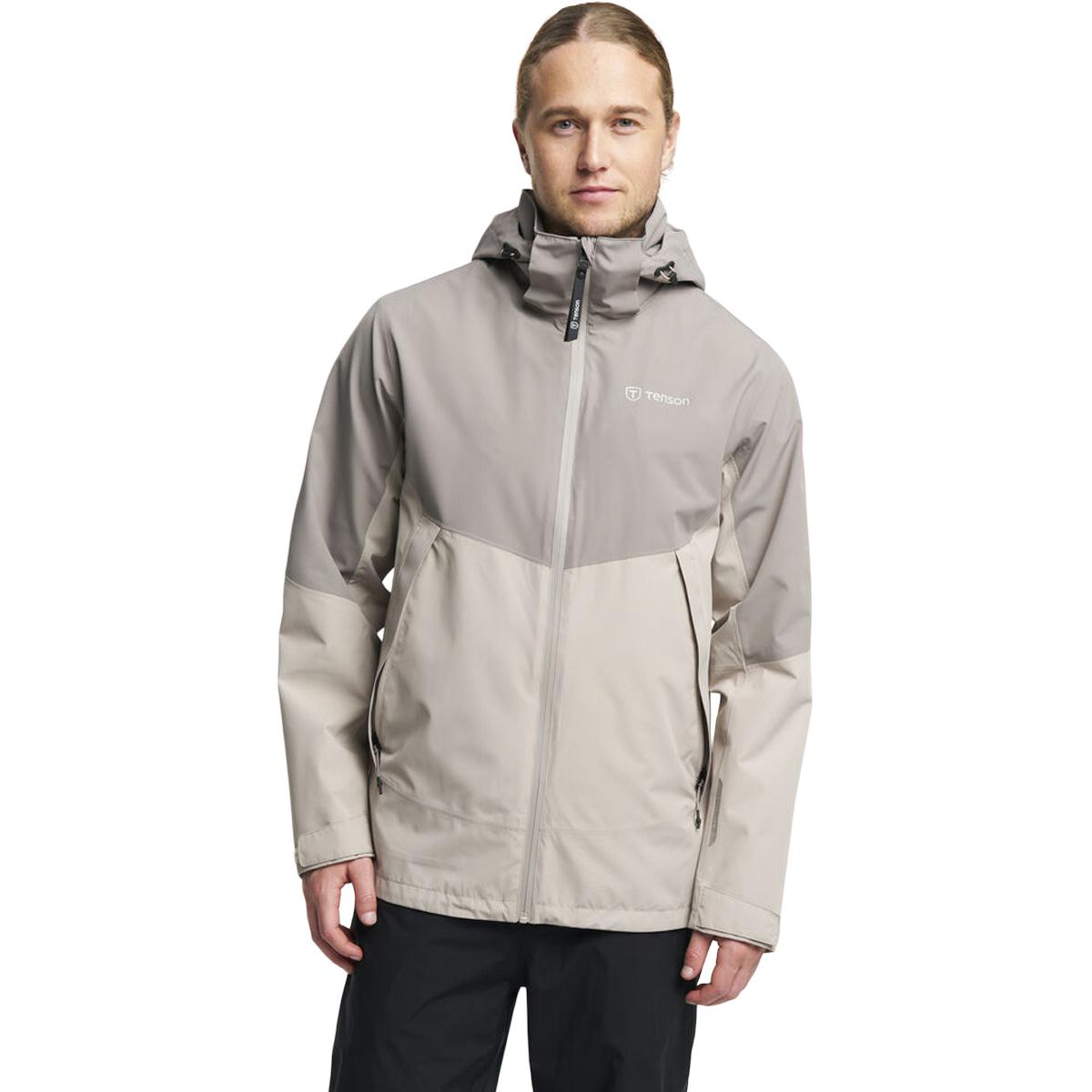 Tenson Winga Yoke Regnjakke Herre Taupe