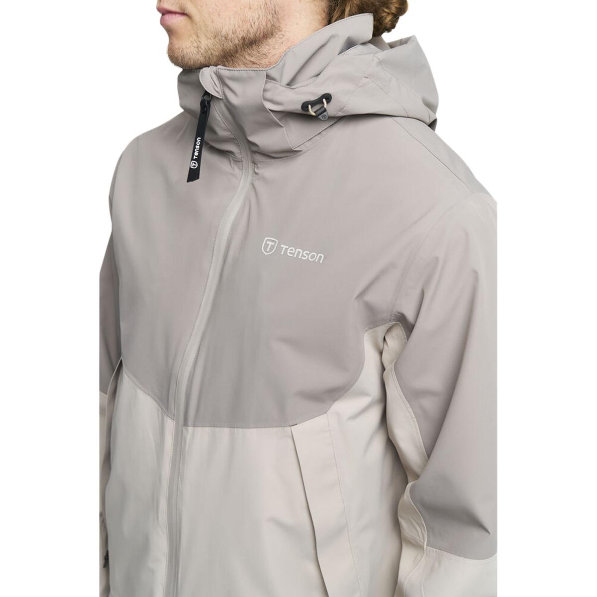 Tenson Winga Yoke Regnjakke Herre Taupe