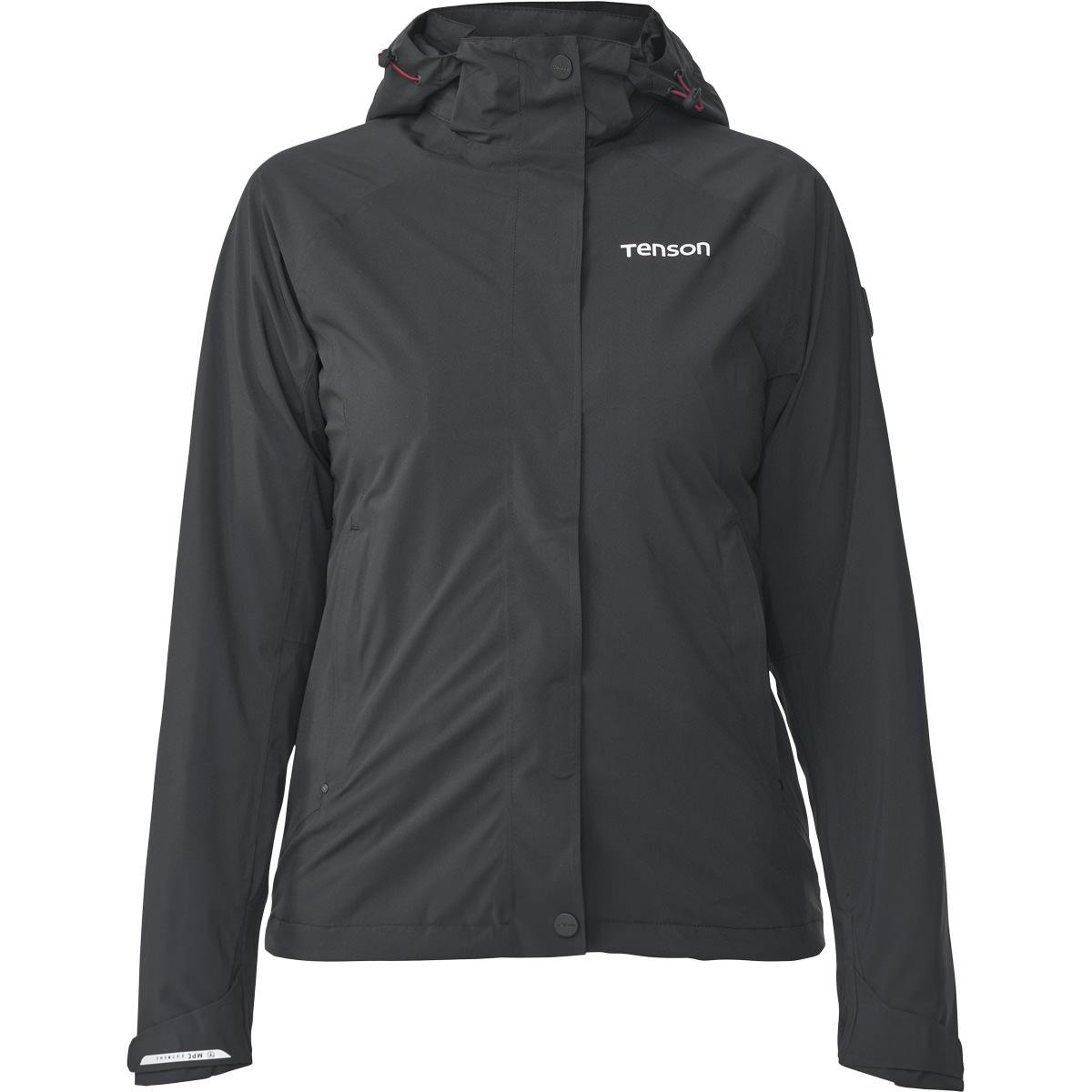 Tenson Biscaya Evo Regnjakke Dame Black