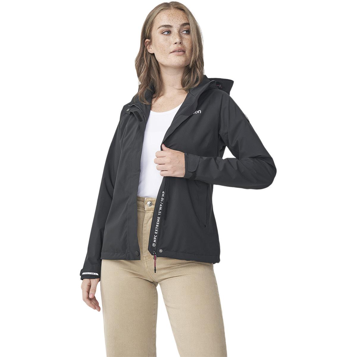 Tenson Biscaya Evo Regnjakke Dame Black