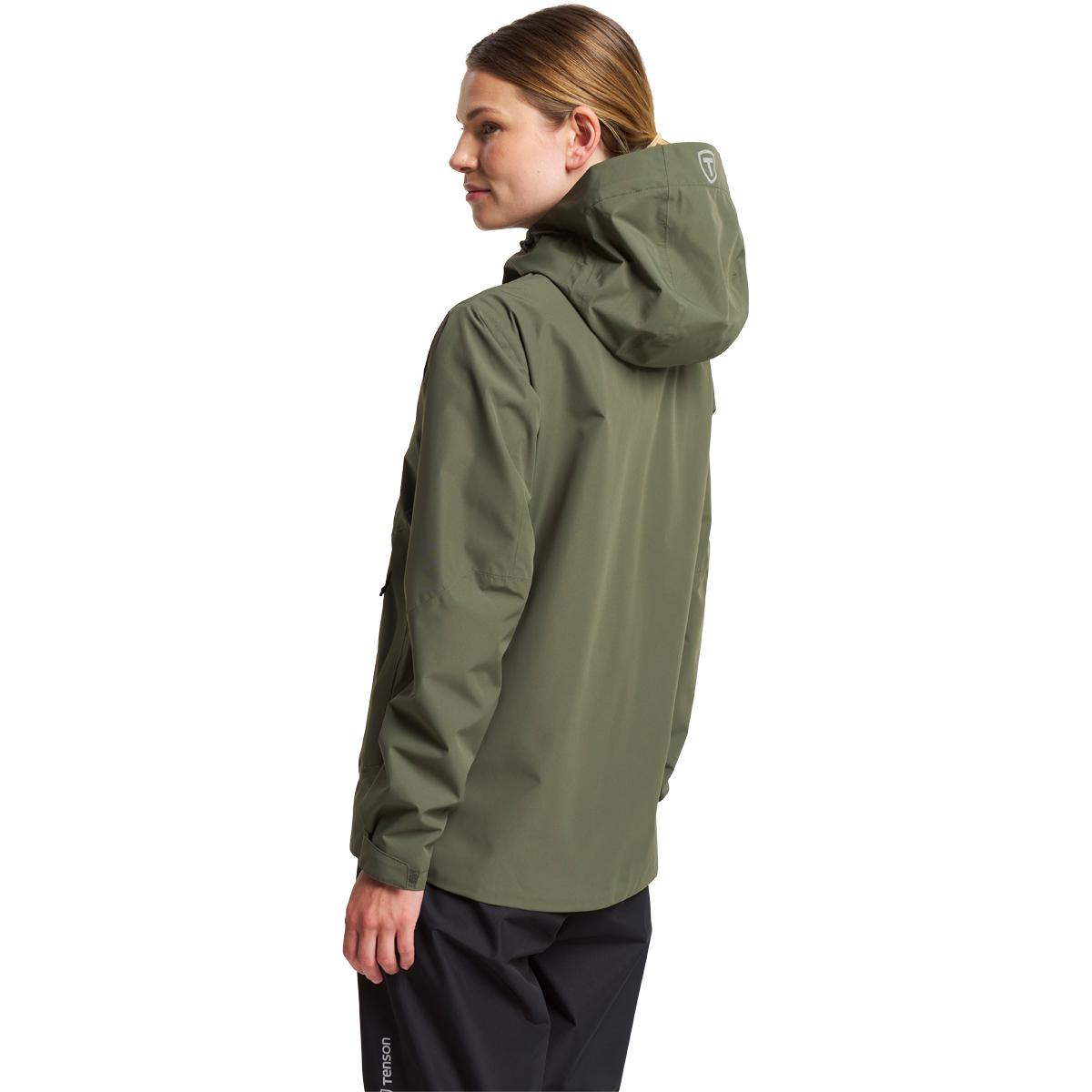 Tenson Winga Regnjakke Dame Green
