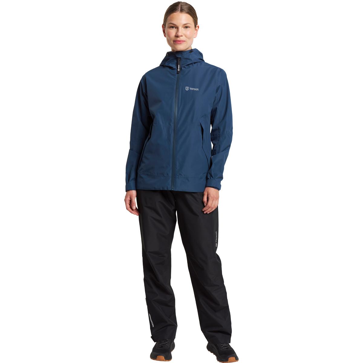 Tenson Winga Regnjakke Dame Blue
