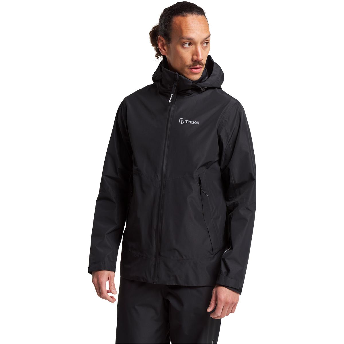 Tenson Winga Regnjakke Herre Black