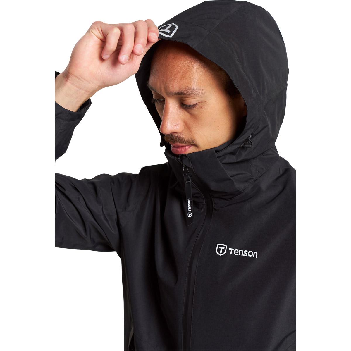 Tenson Winga Regnjakke Herre Black