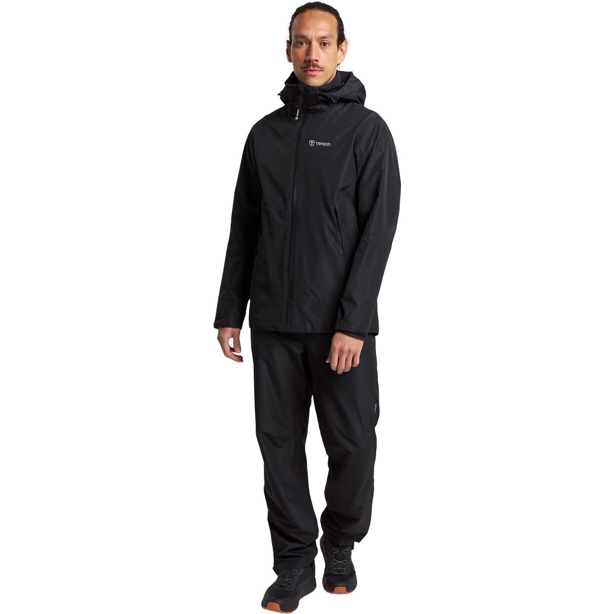 Tenson Winga Regnjakke Herre Black