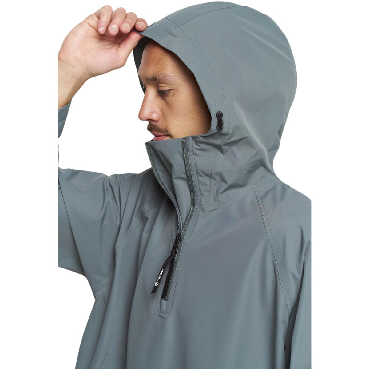 Tenson Drizzle Regnponcho Unisex Grey
