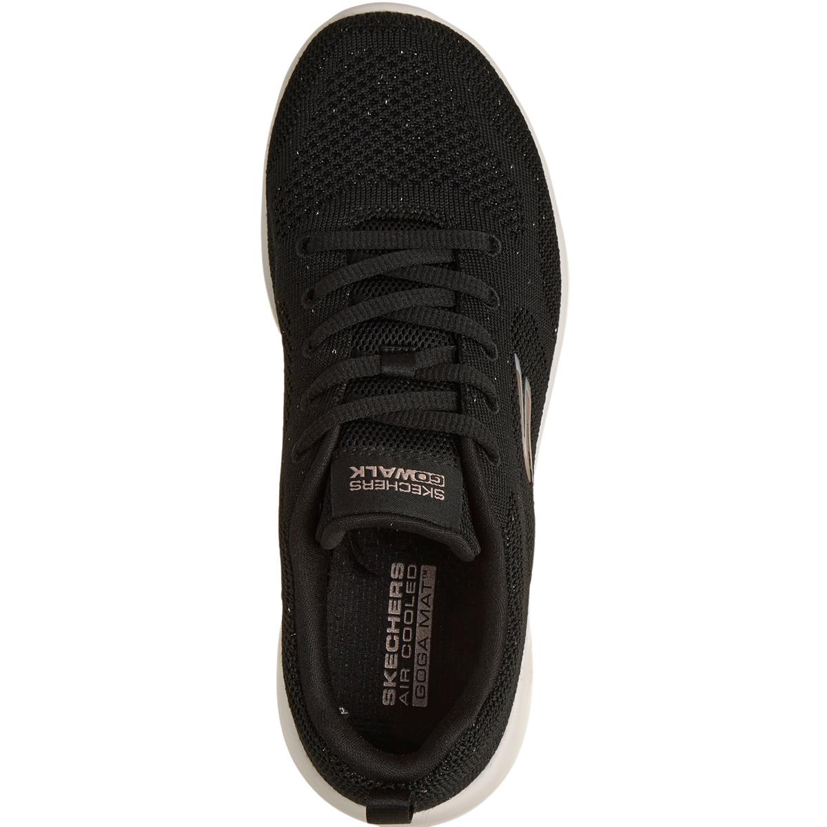 Skechers Go Walk Joy Violet Sneakers Dame Black