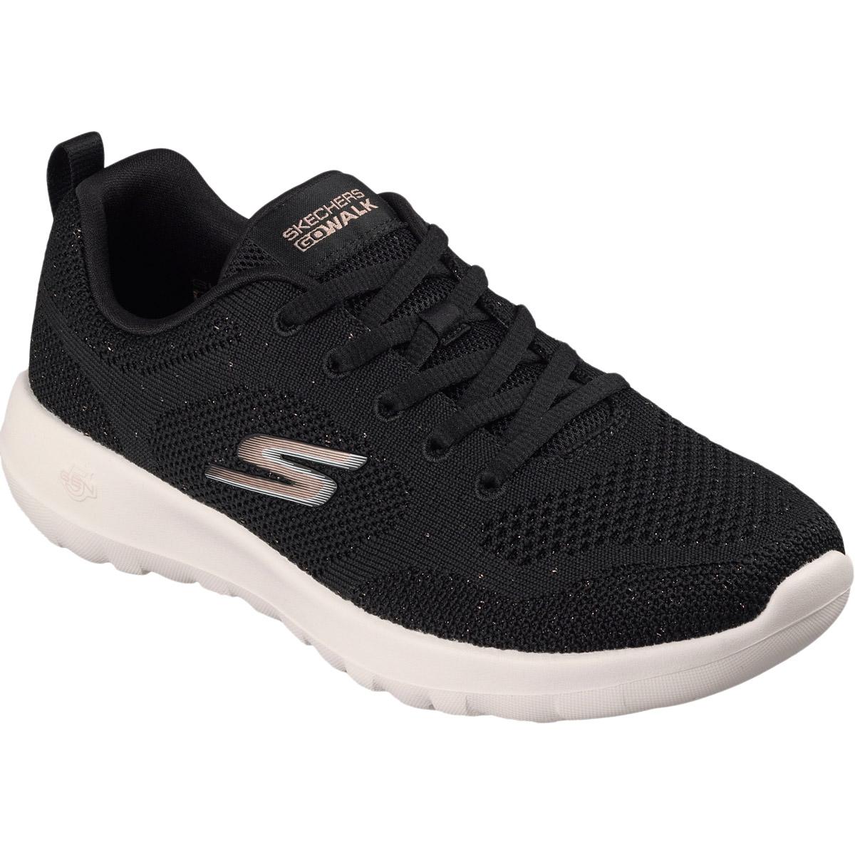 Skechers Go Walk Joy Violet Sneakers Dame Black