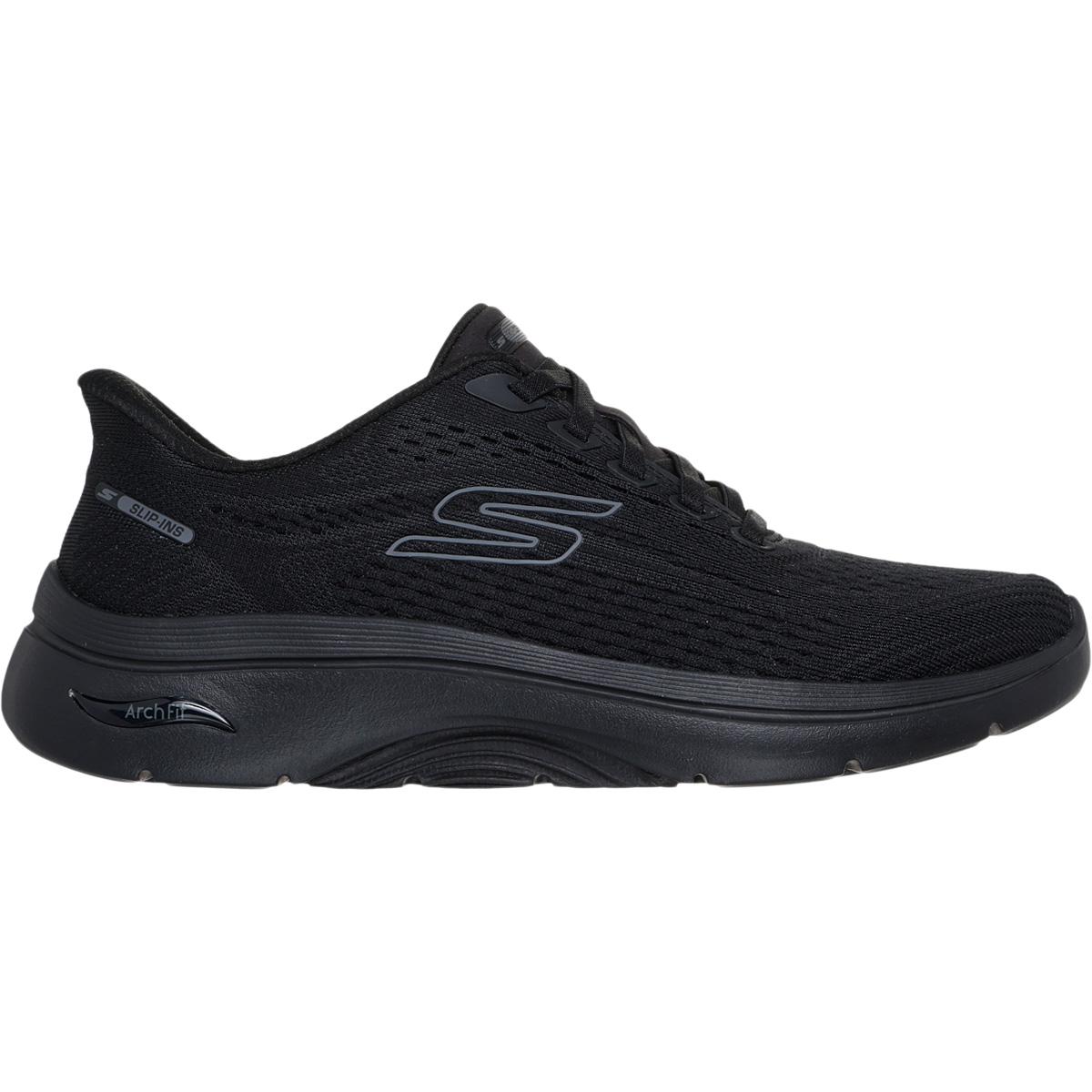 Skechers Go Walk Arch Fit 2.0 Slip-Ins Sneakers Dame BLACK