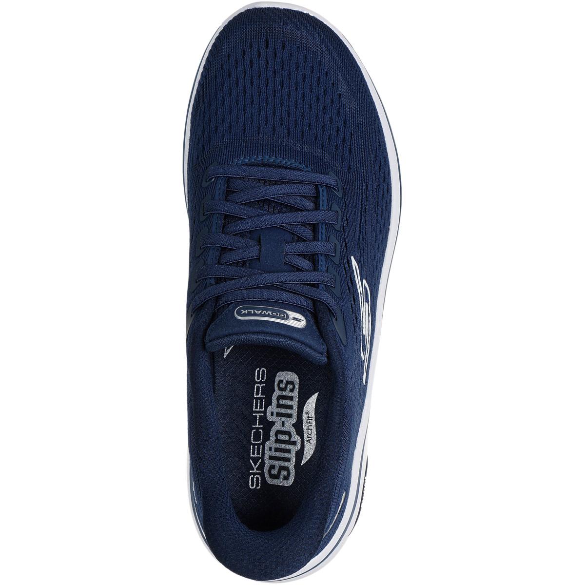 Skechers Go Walk Arch Fit 2.0 Slip-Ins Sneakers Dame NAVY WHITE