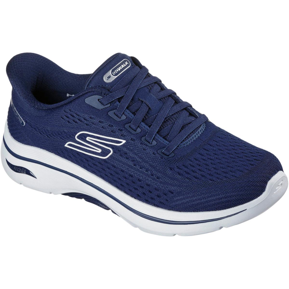 Skechers Go Walk Arch Fit 2.0 Slip-Ins Sneakers Dame NAVY WHITE