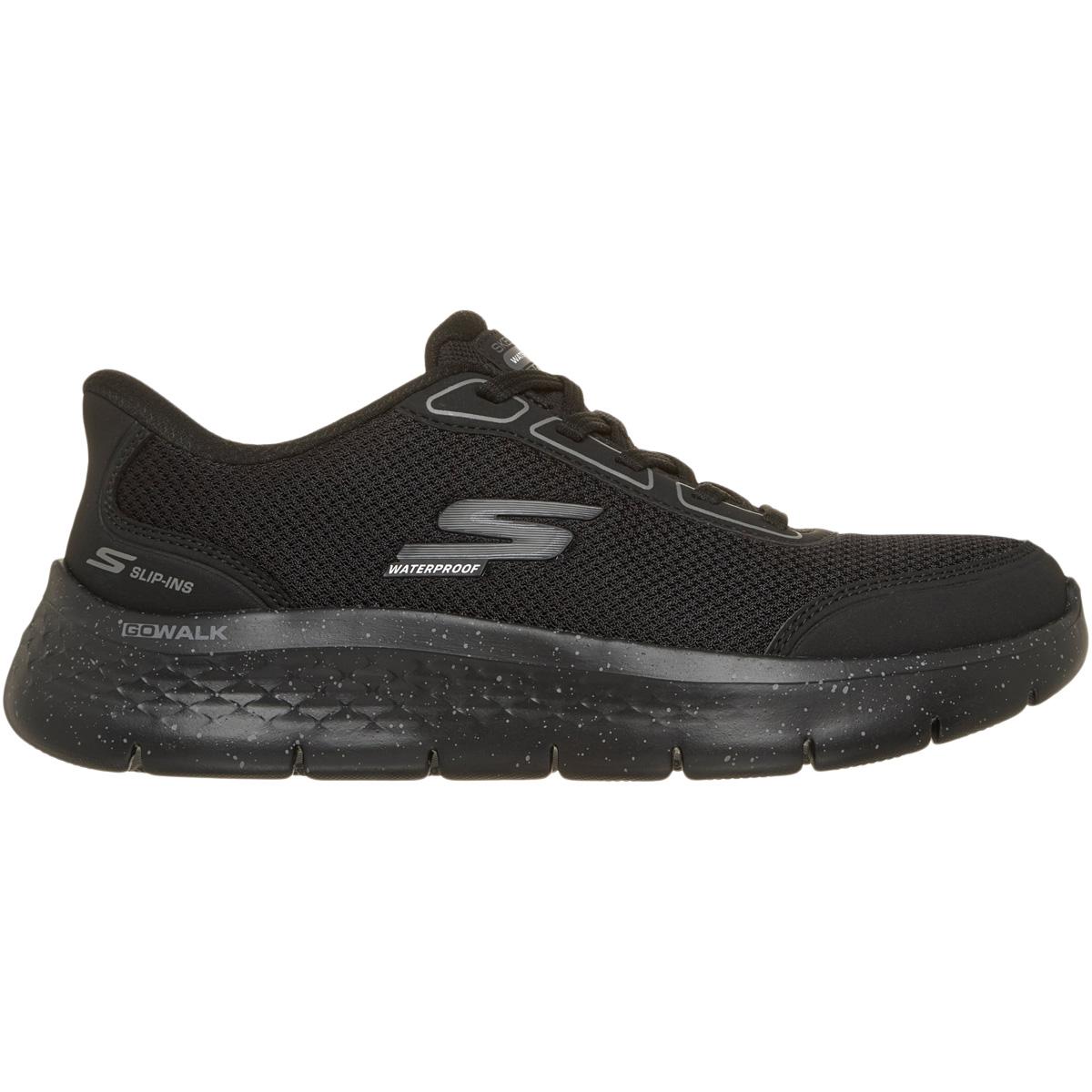 Skechers Go Walk Flex WP Slip-Ins Sneakers Dame BLACK