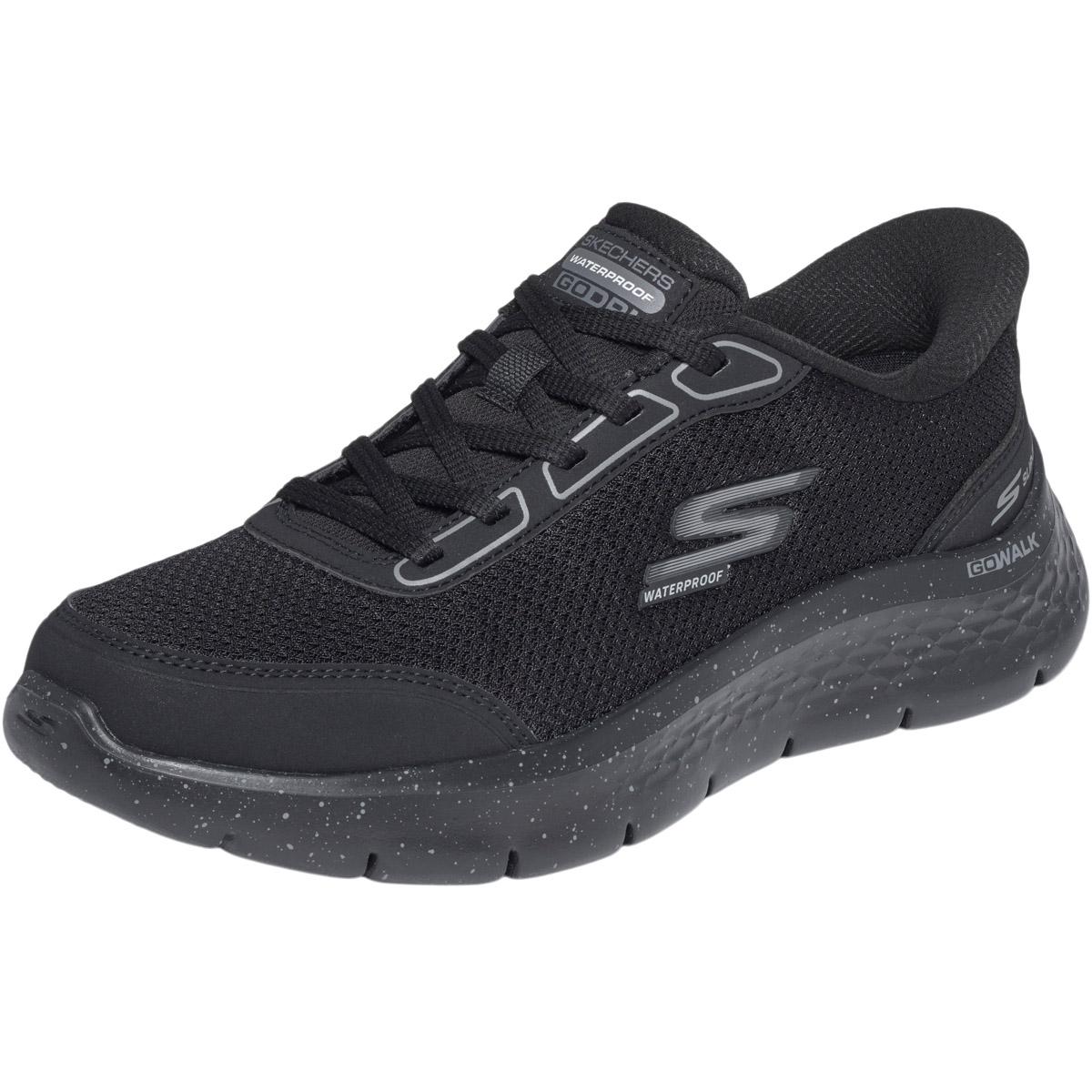 Skechers Go Walk Flex WP Slip-Ins Sneakers Dame BLACK