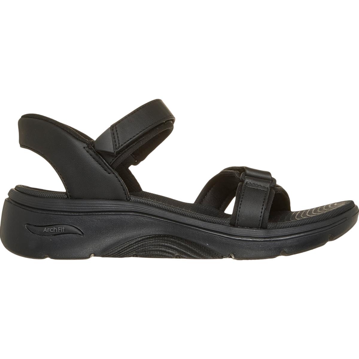 Skechers Go Walk Arch Fit 2.0 Slip-Ins Sandaler Dame BLACK