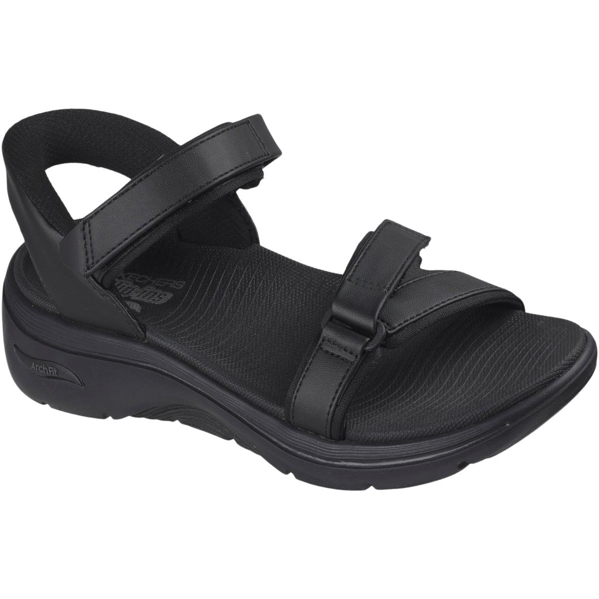 Skechers Go Walk Arch Fit 2.0 Slip-Ins Sandaler Dame BLACK