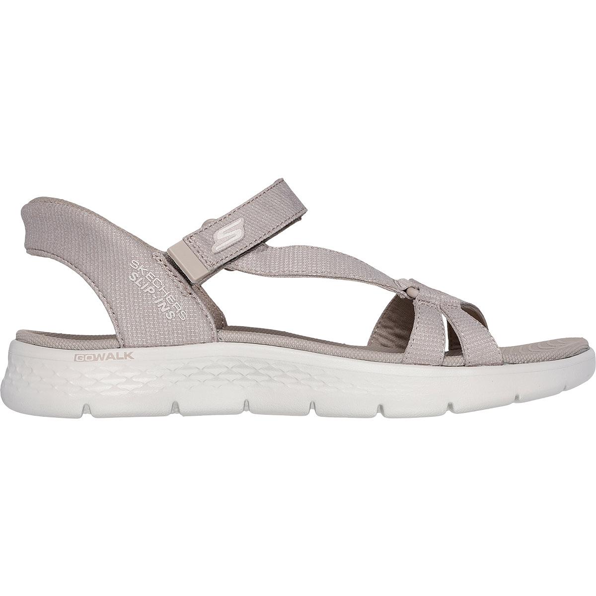 Skechers Go Walk Flex Slip-Ins Sandaler Dame TPE Taupe
