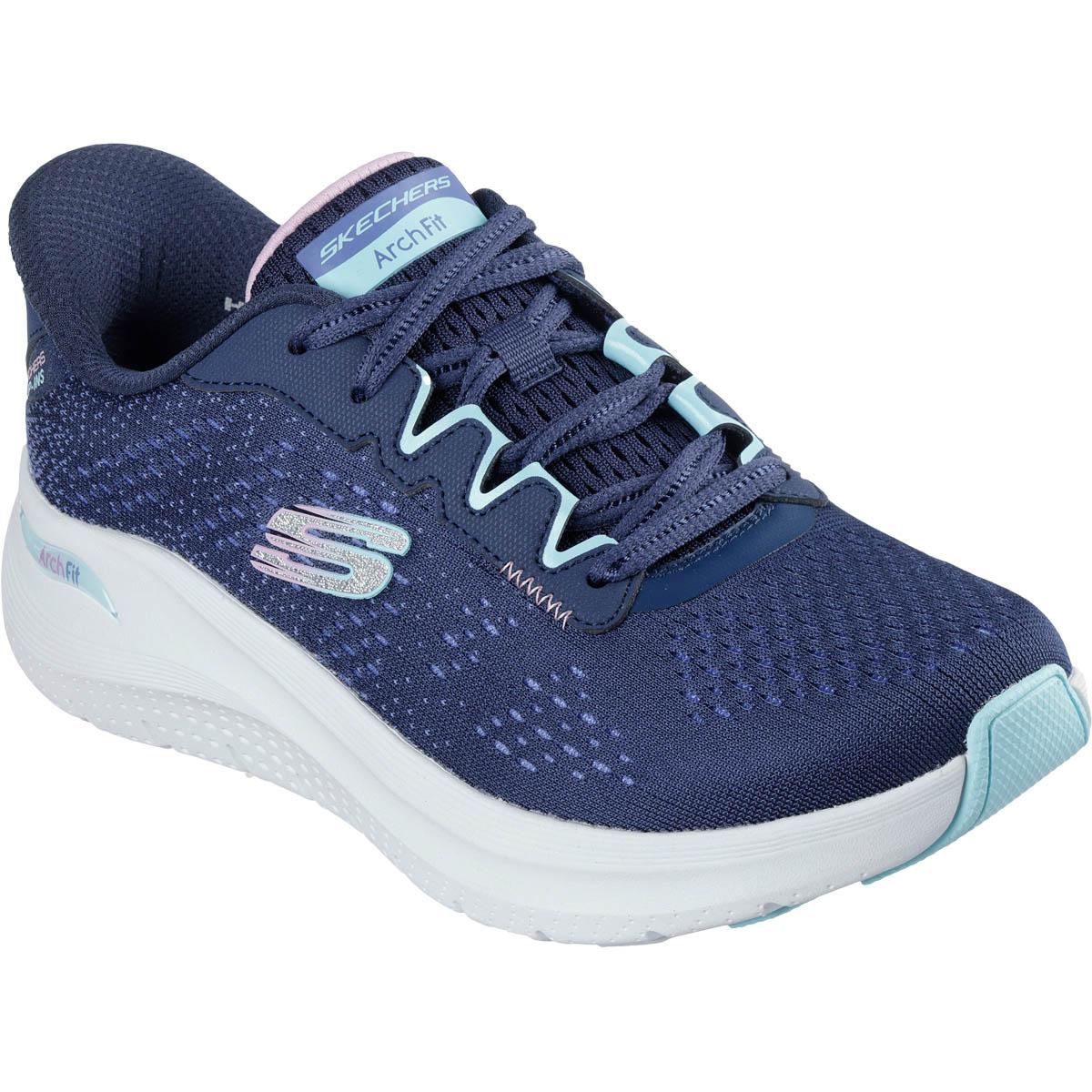 Skechers Arch Fit 2.0 Slip-Ins Sneakers Dame Navy