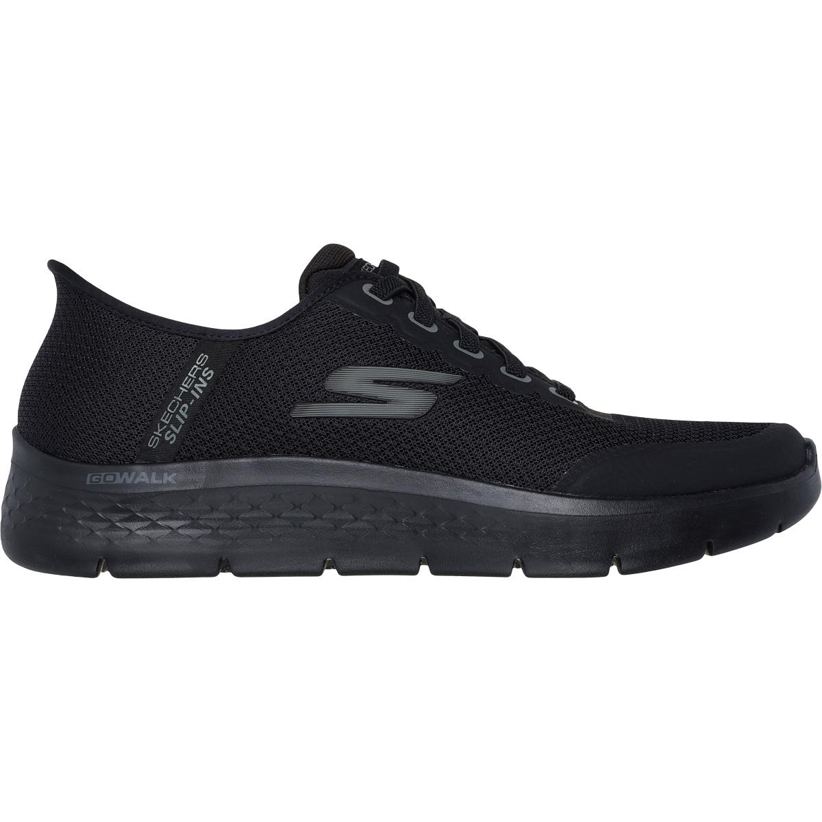 Skechers Go Walk Flex Netro Slip-Ins Sneakers Herre Black