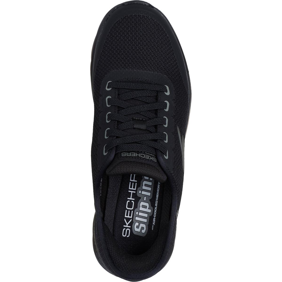 Skechers Go Walk Flex Netro Slip-Ins Sneakers Herre Black