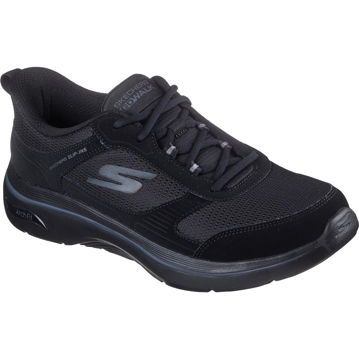 Skechers Go Walk Arch Fit 2.0 Slip-Ins Sneakers Herre Black