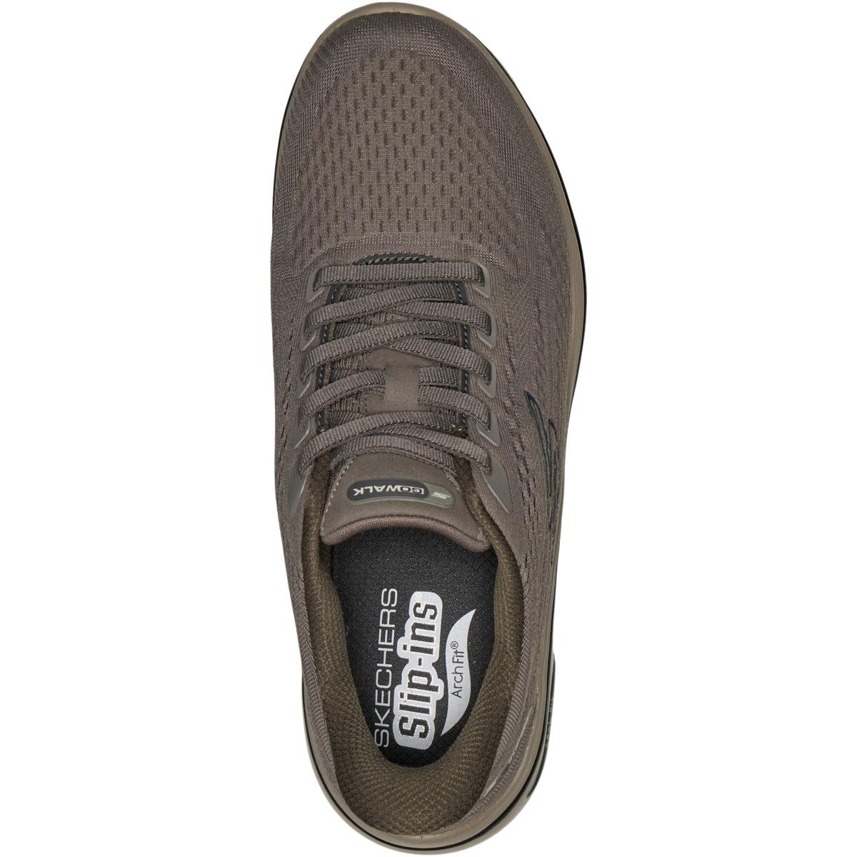 Skechers Go Walk Arch Fit 2.0 Slip-Ins Sneakers Herre DARK TAUPE