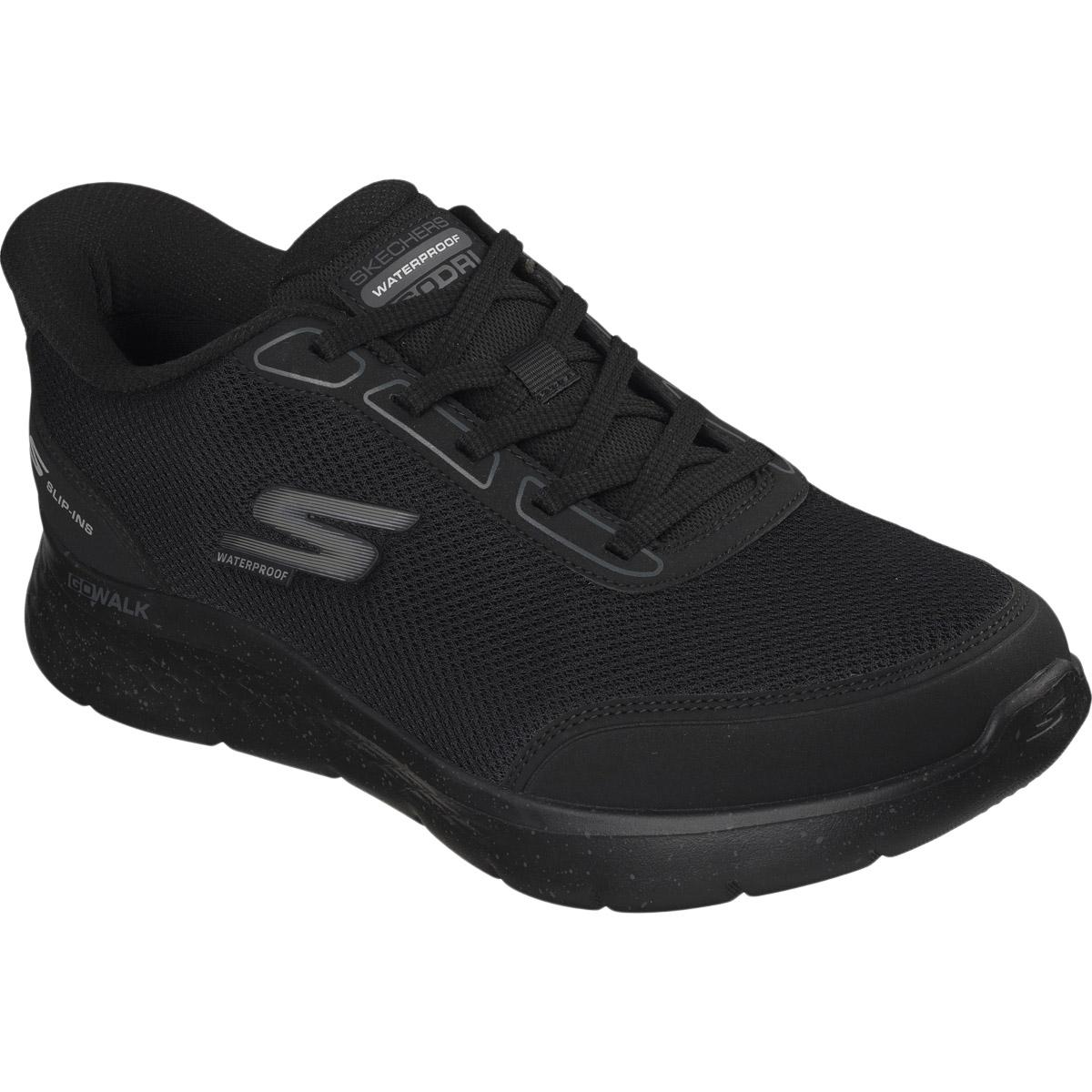 Skechers Go Walk Flex WP Slip-Ins Sneakers Herre BLACK