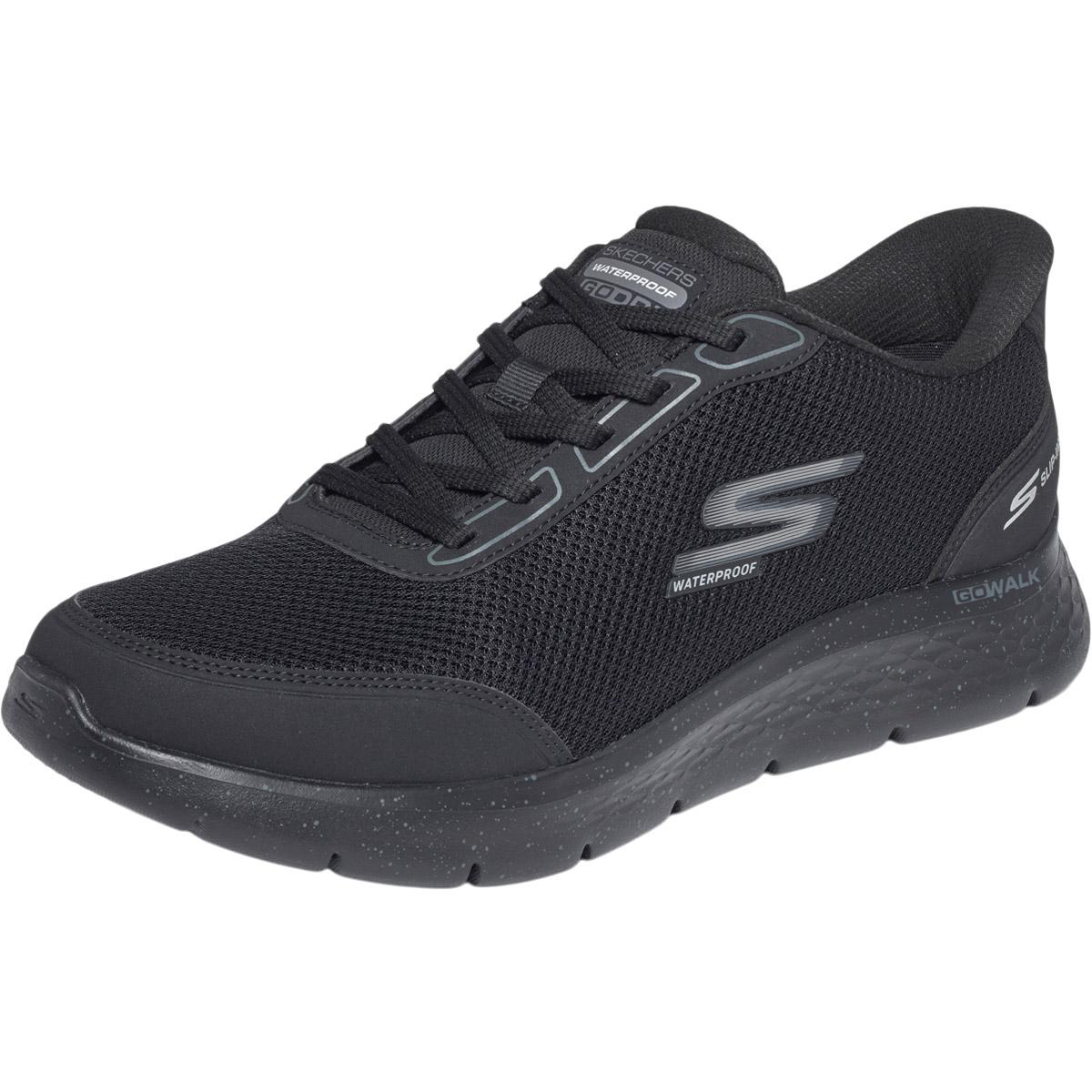 Skechers Go Walk Flex WP Slip-Ins Sneakers Herre BLACK