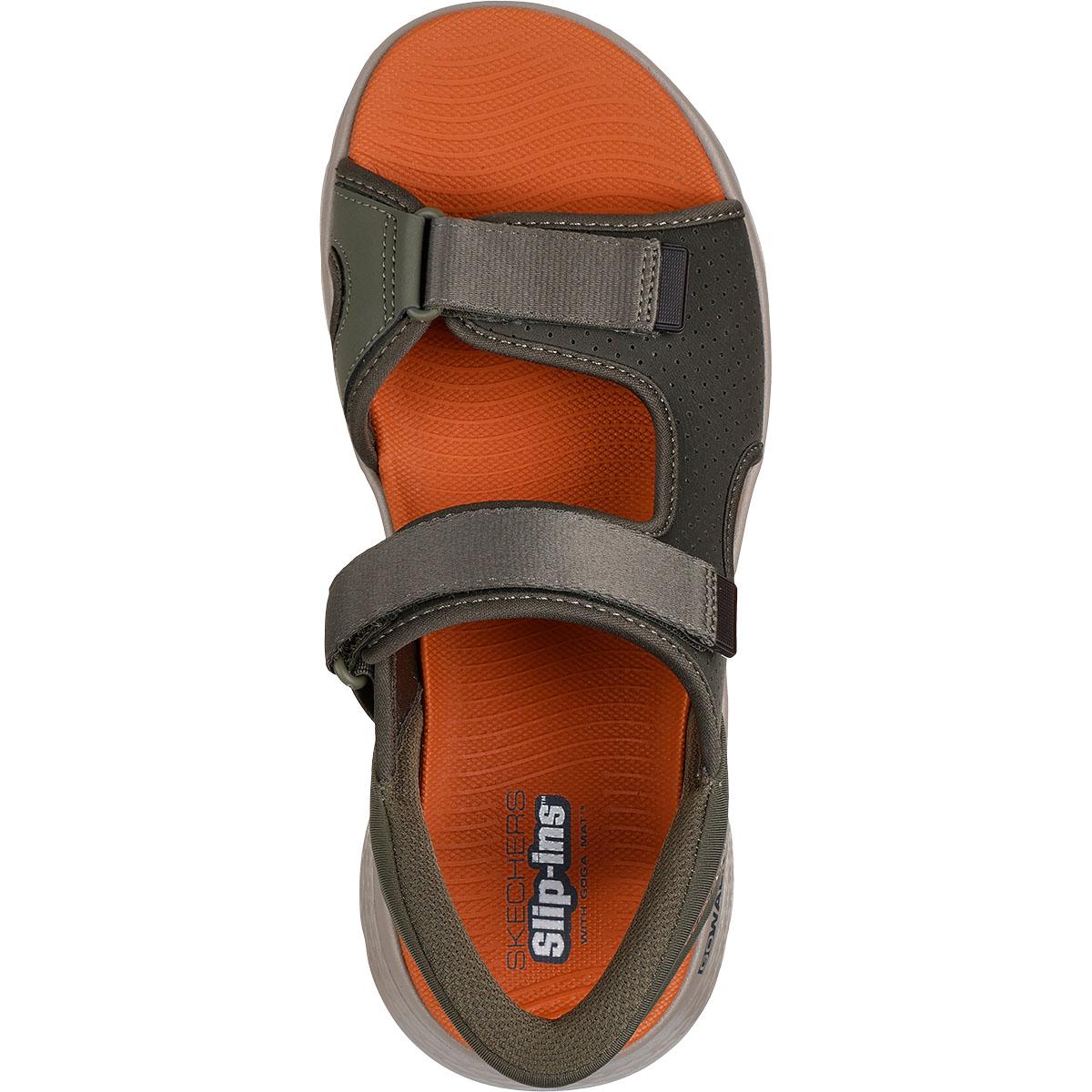 Skechers Go Walk Flex Slip-Ins Sandaler Herre OLV Olive