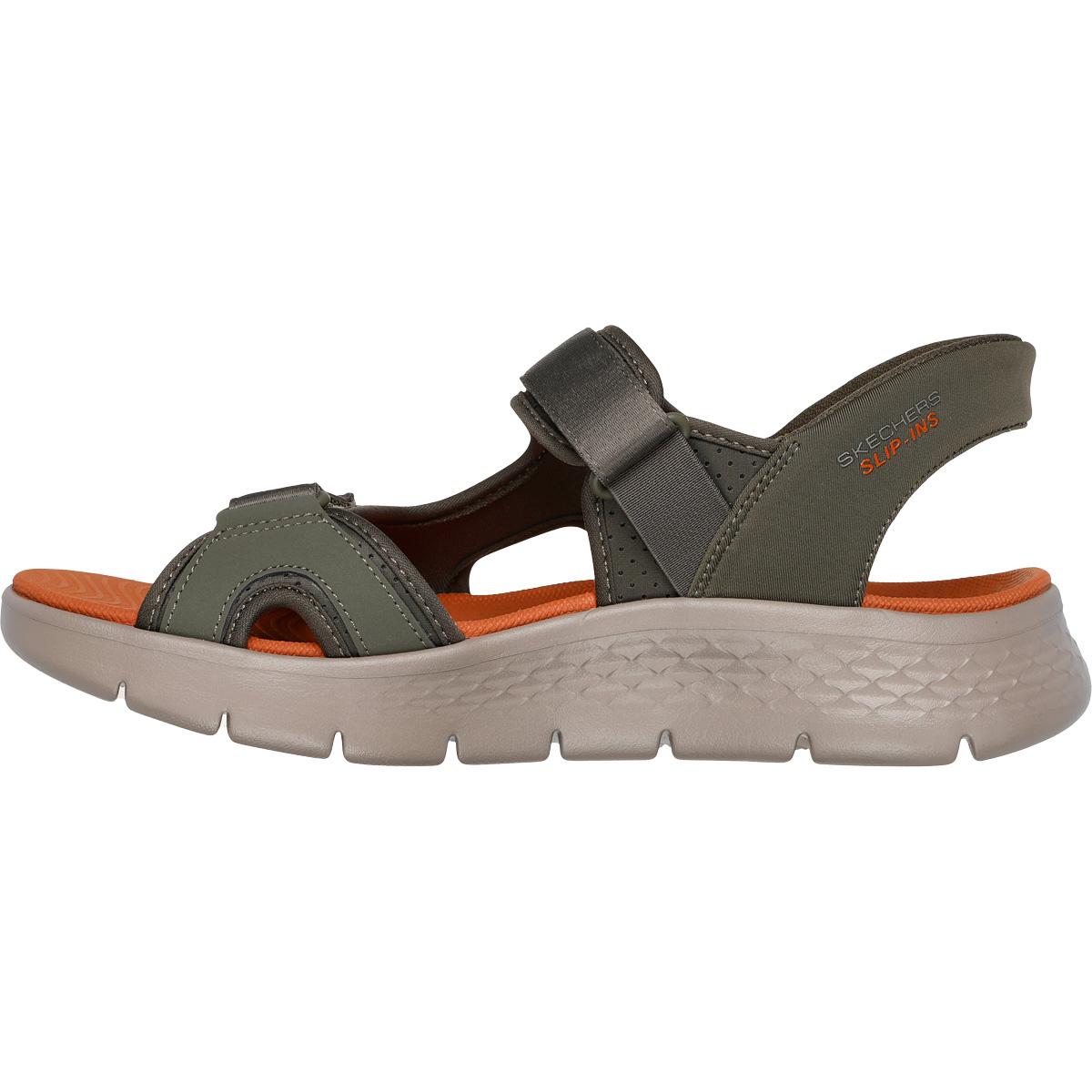 Skechers Go Walk Flex Slip-Ins Sandaler Herre OLV Olive